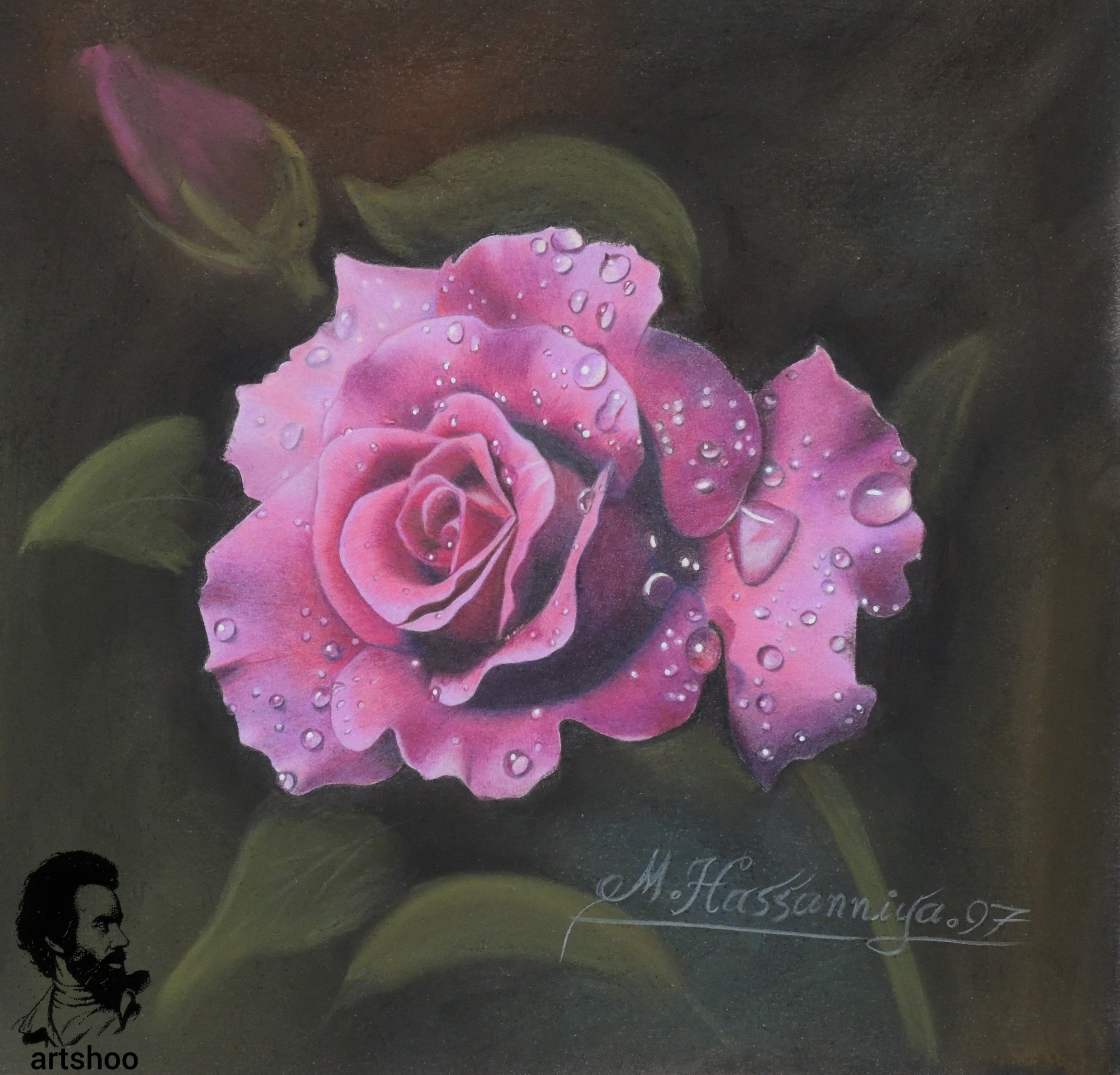 نقاشی مدادرنگی اورژینال